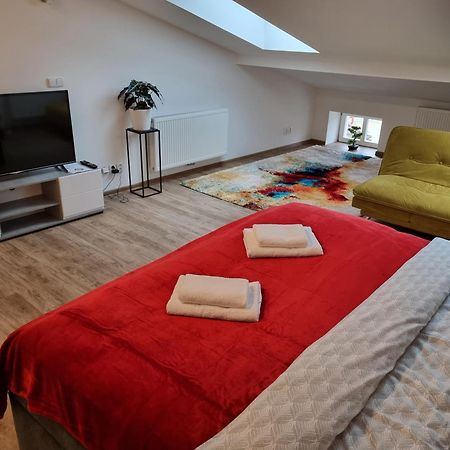 Podkrovni Studio Na Velkem Namesti S Wi-Fi Zdarma Hradec Králové 외부 사진